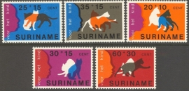 Suriname Republiek 146/150 Kinderzegels 1978 Postfris