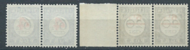 Port  29/30 Overdruk 1894-1910 in paar Postfris (2)