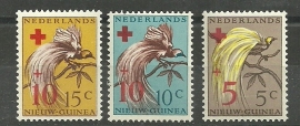 Nieuw Guinea 38/40 Rode Kruiszegels Postfris