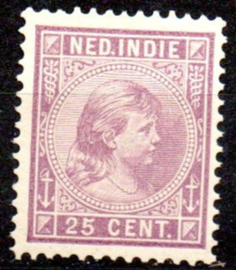 Nederlands Indië  27 25ct Prinses Wilhelmina Postfris (2)