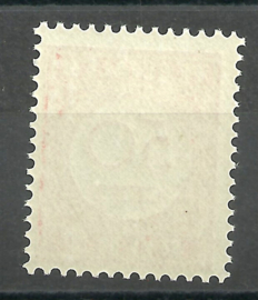 Nederlands Indië Port 36 50 ct Cijfer en waarde in rood 1913-1924 Postfris (1)