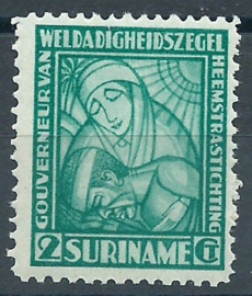 Suriname 138 2 ct Van Heemstra stichting Postfris (1)