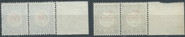 Port  29/30 Overdruk 1894-1910 in paar Postfris (1)