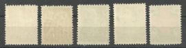 Nvph 203/207 Rode Kruis 1927 Postfris (11)