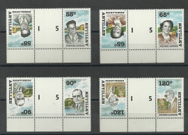 Nederlandse Antillen  899a/902a Postfris (1)