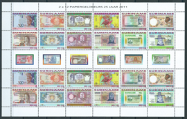 Suriname Republiek  1788/1794V Papiergeldbeurs 2011 Postfris (Compleet Vel)