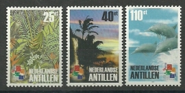 Nederlandse Antillen 1338/1340 Postzegeltentoonstelling Postfris