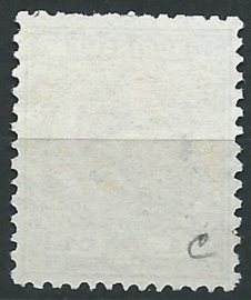 Suriname   5C (12½ × 12)  5ct Willem III Ongebruikt (1)