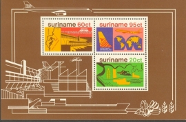 Suriname Republiek 139 Blok Economische Ontwikkeling 1978 Postfris