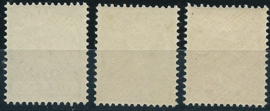 Nvph 136/138 Tentoonstellingzegels Postfris (3) + Plaatfout 137 P en Certificaat