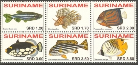 Suriname Republiek 1467/1472 Vissen 2007 Postfris