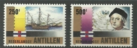 Nederlandse Antillen 1004/1005 Columbus Postfris