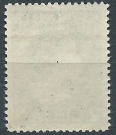 Nederlands Indië 286D (13¼×13¼ gg) 2Gld Wilhelmina Konijnenburg Postfris (1)