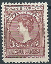 Curacao  42 Hulpzegel Ongebruikt (1)