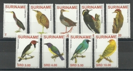 Suriname Republiek 1458/1466 Vogels 2007 Postfris