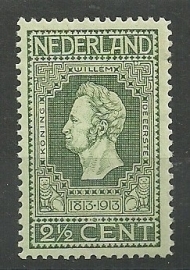 Nvph  90 2½ ct Jubileum 1913 Ongebruikt