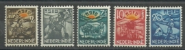 Nederlands Indië 230/234 A.S.I.B. Postfris