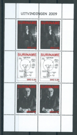 Suriname Republiek 1603/1604V Uitvinders 2009 Postfris (Compleet Vel)