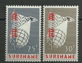 Suriname 460/461 Postfris