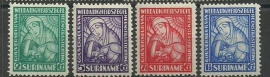 Suriname 137/140 Van Heemstra stichting Ongebruikt