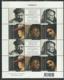 Nvph V2429/2433 Rembrandt Postfris