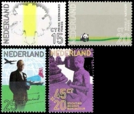 Nvph  992/995 60e Verjaardag Prins Bernhard Postfris