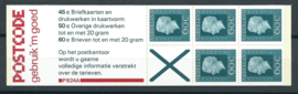 PZB 24aB Postfris + Kruis Breed (bovenzijde rechterkruis rechts breed)