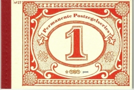 PR 27 Permanente Postzegelseries (2009)