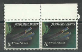 Nederlandse Antillen  364 PM1 in randpaar Postfris