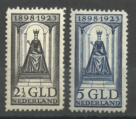 Nvph 121/131 Jubileum 1923 Ongebruikt ( 9)