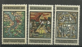 Suriname 502/504 Postfris