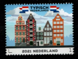 Nvph 3923  "Typisch Nederlands" - Grachtenpanden 2021 Postfris