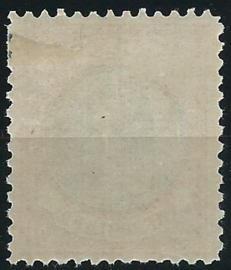 Nvph  47B 2½ Gld (11½×11) Prinses Wilhelmina Ongebruikt (1)