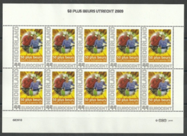 Persoonlijk Postzegelvel 50 Plus Beurs Utrecht 2009 Postfris