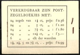 PZ 38-N 4 × 6 (Nvph 172/379/380/381) Roomkleurige Kaft ( 4)