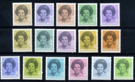 Nvph 1237/1252 Koningin Beatrix Postfris