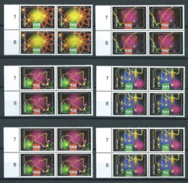 Nederlandse Antillen 1701/1706 Kerst 2006 in blokken van 4 Postfris (2)