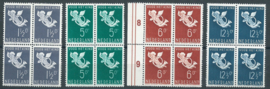 Nvph 296/299 Kinderzegels 1936 in Blokken Postfris (1)
