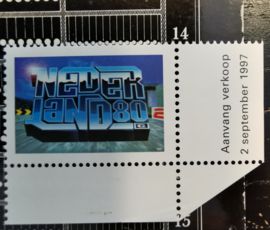 Nvph 1733B 80ct Jongerentrends (Tanding 14 × 12 ¾) Postfris (pos 10,rechteronderhoekstuk)