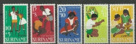 Suriname 484/488 Postfris