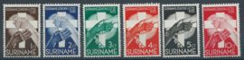 Suriname 151/156 Zendingszegels Postfris (3)