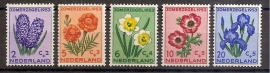 Nvph 602/606 Zomer 1953 Postfris