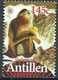 Nederlandse Antillen 1486a Chinees Nieuwjaar 2004 Postfris (zegel uit blok)