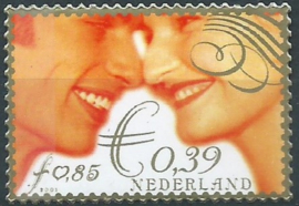 Nvph 1986 Huwelijkszegel duaal (Gestanst) Postfris