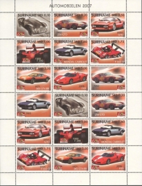 Suriname Republiek 1473/1480VBP Auto's 2007 Postfris (Compleet vel)