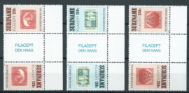 Suriname Republiek 598/600 TBBP A Int. Postzegelt. Den Haag 1988 Postfris (3)