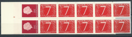 PZB   1H6 Postfris + Registerstreep c (rood + geeloranje, midden)  