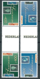 Suriname Republiek  995/996 TBBP 5e Nvph Postzegelshow 1998 Postfris (2)
