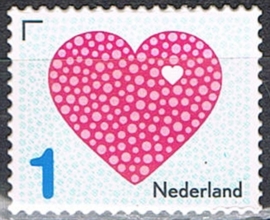 Nvph 3299 Liefdeszegel 2015 Gestanst Postfris