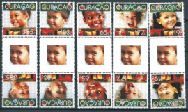 Curaçao Status Aparte 262a/266a Kerstzegels 2014 Postfris (4)
